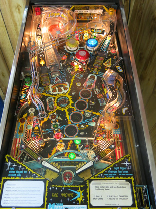 Data East Time Machine Playfield