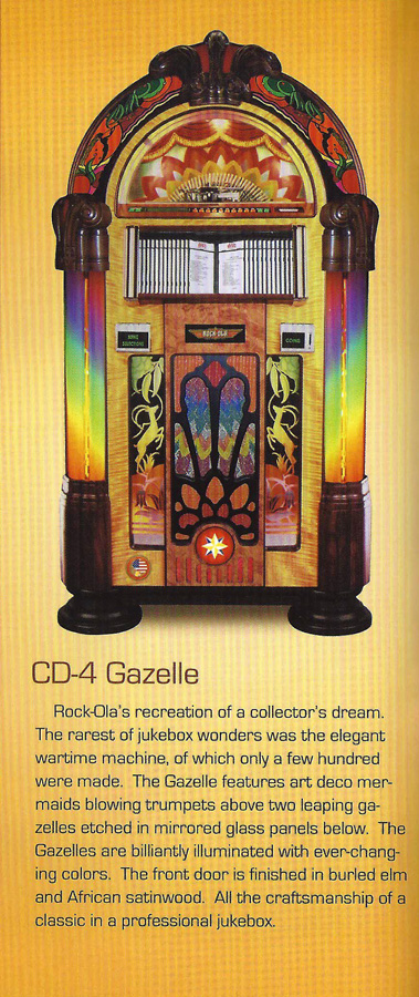 ROCK-OLA CD4 Gazelle Jukebox