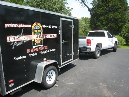 Service call truck and trailer